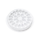 Palette for glue, transparent