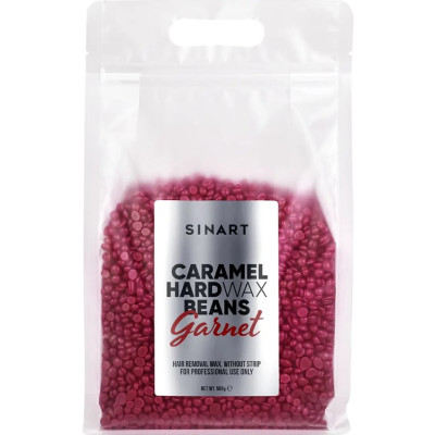 Віск для депіляції Sinart HARD WAXPRO BEANS GARNET, 500 г