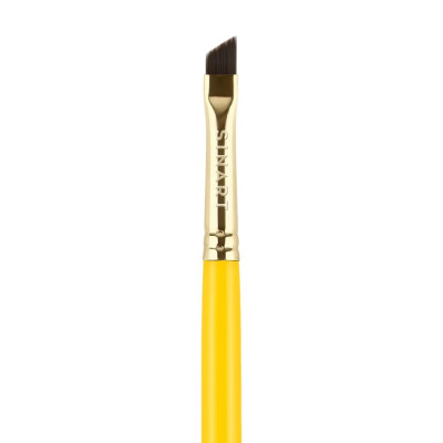Пензлик для брів Sinart PROBRUSH скошена B103 (жовтий)