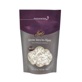 Віск гранульований ItalWax Solo Січень в Альпах (Janvier dans les Alpes), 100 г