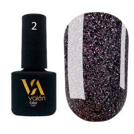 Світловідбиваючий гель - лак Valeri Flash, 6 ml №02