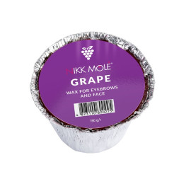 Віск для брів та обличчя в твердий Nikk Mole (Grape), 150 г