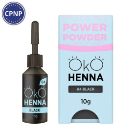 Хна для брів OKO Power Powder, 04 Black, 10 г