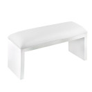 Manicure table armrest with legs, white