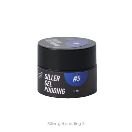 Gel Pudding Siller №5 BLUE, 5 мл