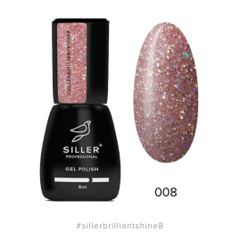 Гель-лак Siller Brilliant Shine №08, 8 мл