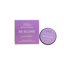 Пудра освітлююча фіолетова для брів ZOLA Viktorina Vika BB Powder, 10 г