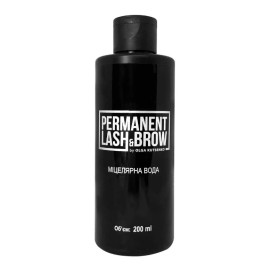 Міцелярна вода Permanent Lash and Brow, 200 мл