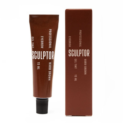 Farba do brwi Sculptor Lash Warm Brown, 15 ml