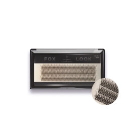 Накладні вії пучкові CTR Fox Look 12D, C 0.10 - 13 mm
