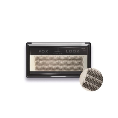 Накладні вії пучкові CTR Fox Look 12D, C 0.10 - 14 mm