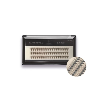 Накладні вії пучкові CTR Butterfly Look 20D, 0.07 - 8 mm