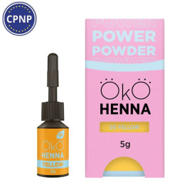 Хна для брів OKO Power Powder, 05 Yellow, 5 г
