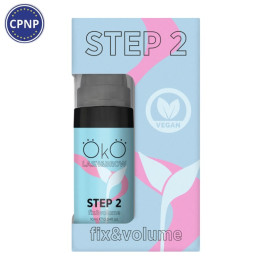 Засіб для ламінування вій та брів OKO STEP 2 FIX and VOLUME, 10 мл