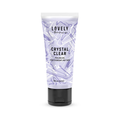 Пілінг-скатка Lovely brows Crystal clear для брів та обличчя