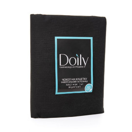 Чохол на кушетку Doily 0,8х2,1 м (1 шт/пач) зі спанбонду 80 г/м2, чорний