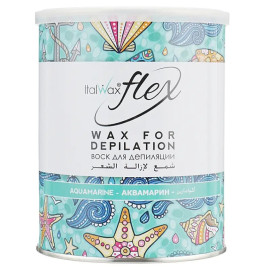 Віск в банці Italwax FLEX - Аквамарин, 800 г