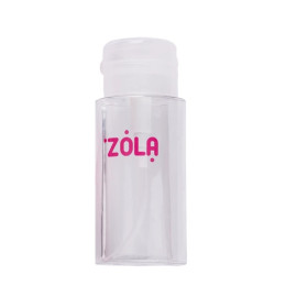 Баночка з помпою-дозатором Zola (прозора)