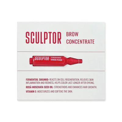 Koncentrat do pielęgnacji brwi Sculptor Lash Concentrate Shikon Power, 1,5 ml (ampułka)