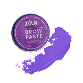 Pasta do konturowania brwi ZOLA (fioletowy), 15 g