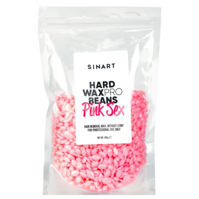 Віск для депіляції Sinart HARD WAXPRO BEANS PINK SEX, 300 г